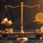 Bitcoin bajo la sombra del oro: ¿es hora de ser cautos?