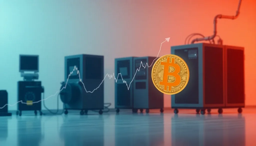Precio Bitcoin se desploma mientras el hashrate alcanza récord