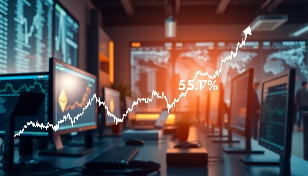 Imagen relacionada con Ethereum crecimiento