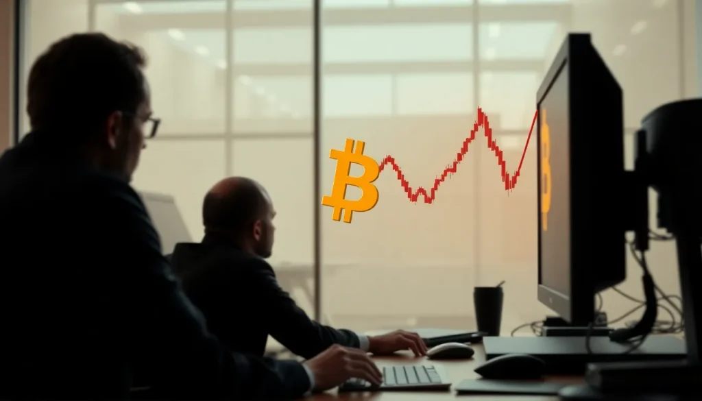 Imagen relacionada con corrección de bitcoin