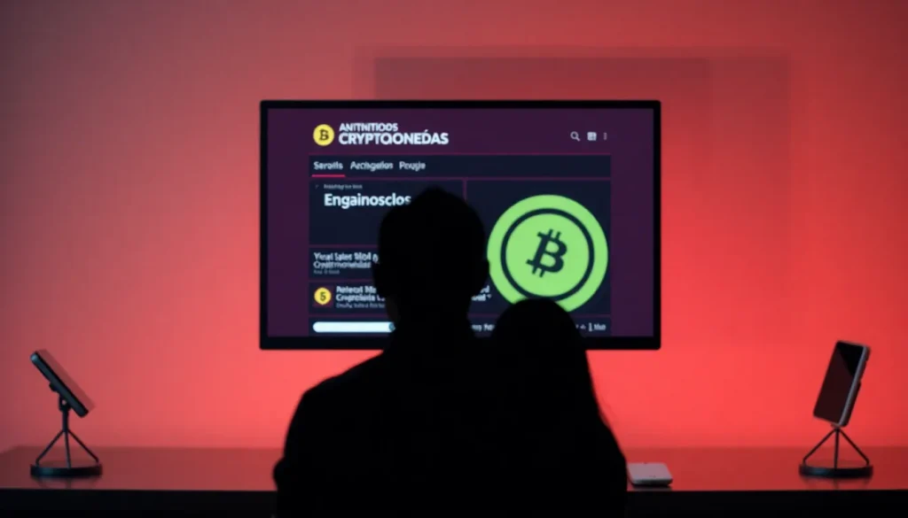 Imagen relacionada con anuncios fraudulentos criptomonedas