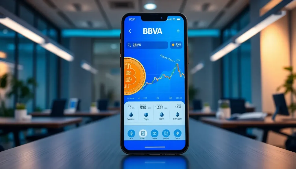 Imagen relacionada con BBVA criptomonedas