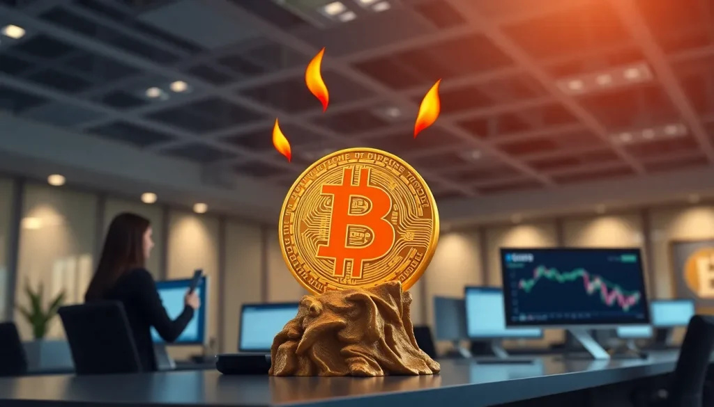 Imagen relacionada con corrección de Bitcoin