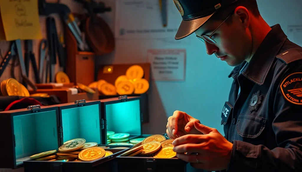 Imagen relacionada con incautación de criptomonedas