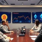 Imagen relacionada con caída bitcoin ethereum