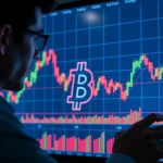 Imagen relacionada con caída de Bitcoin