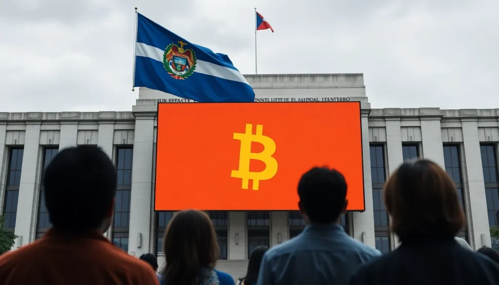 Imagen relacionada con compras de bitcoin en El Salvador