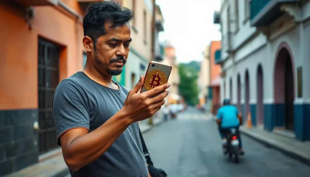 Imagen relacionada con Bitcoin en El Salvador