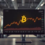 Imagen relacionada con caída de bitcoin