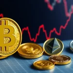 Imagen relacionada con caída del precio de Bitcoin