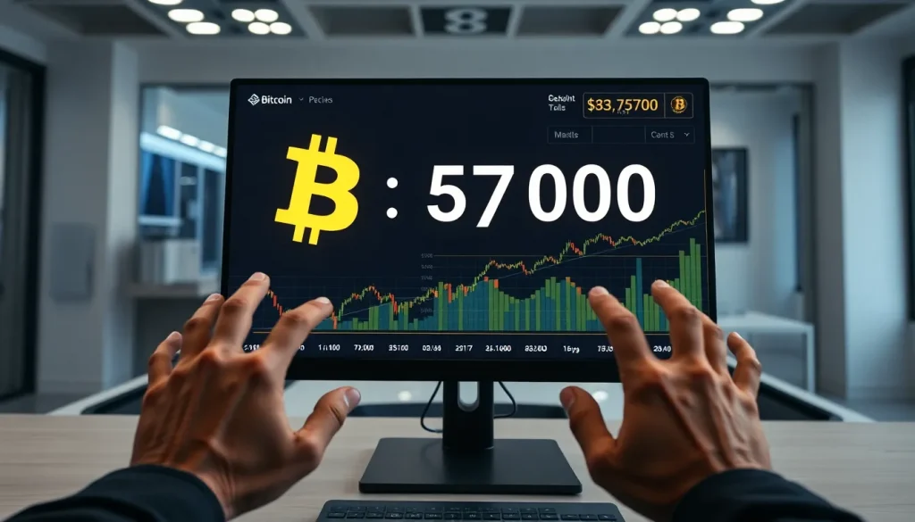 Imagen relacionada con precio de Bitcoin