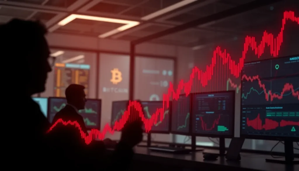 Imagen relacionada con Bitcoin en baja