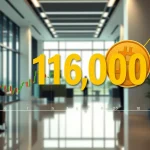 Imagen relacionada con Bitcoin récord 116000 dólares