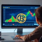 Imagen relacionada con caída del bitcoin