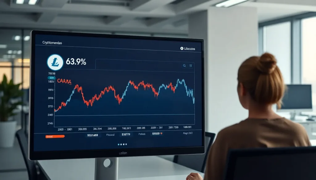 Imagen relacionada con Litecoin caída 8.9%