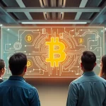 Imagen relacionada con criptografía cuántica Bitcoin