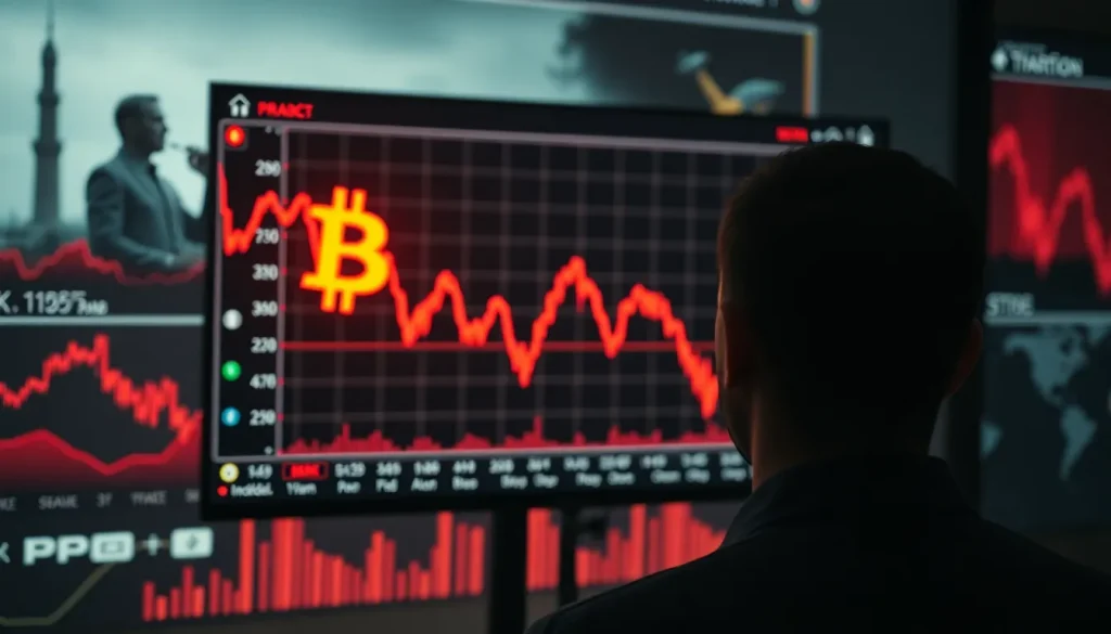 Imagen relacionada con Bitcoin cae por tensiones Irán