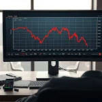 Imagen relacionada con Bitcoin caída tensión geopolítica