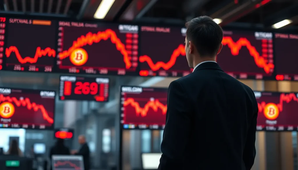 Imagen relacionada con Bitcoin caída bajo 83000