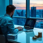 Imagen relacionada con financiación blockchain BBVA Santander Iberdrola